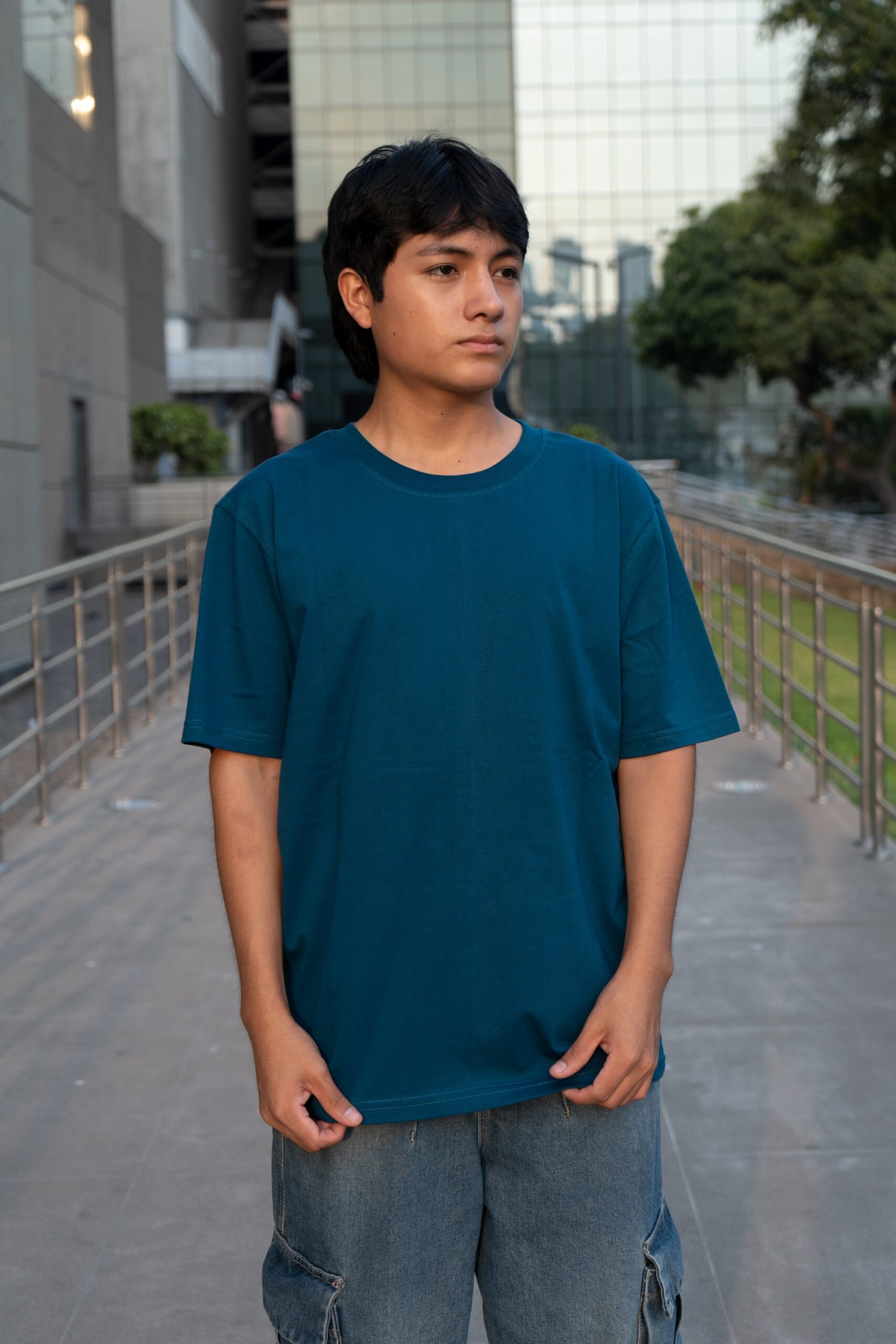 Polo cuello redondo