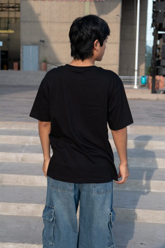 Polo Básico Hombre – Negro - Imagen 2