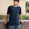 Polo Básico Hombre – Azul Noche