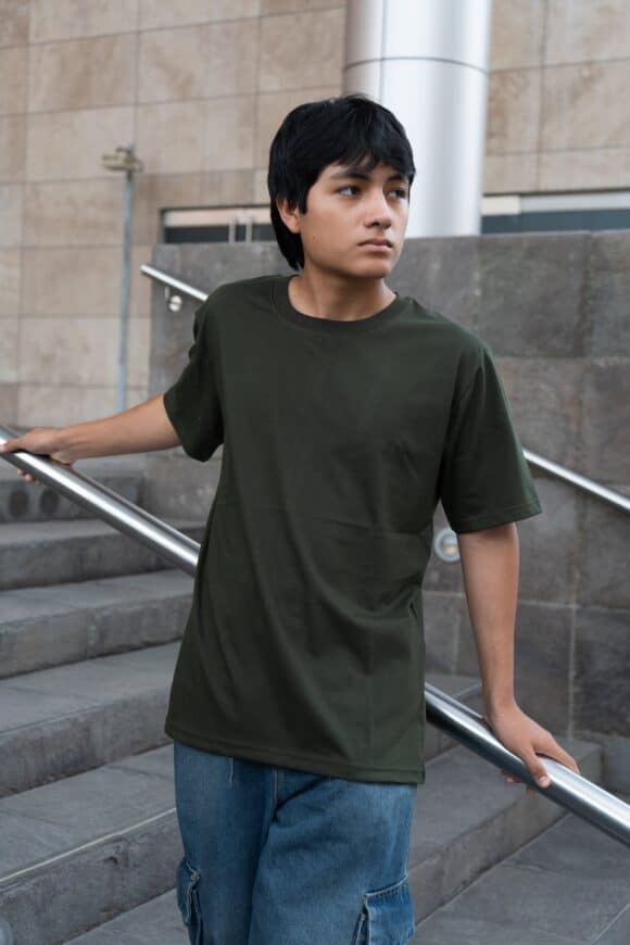 Polo Básico Hombre – Verde Militar