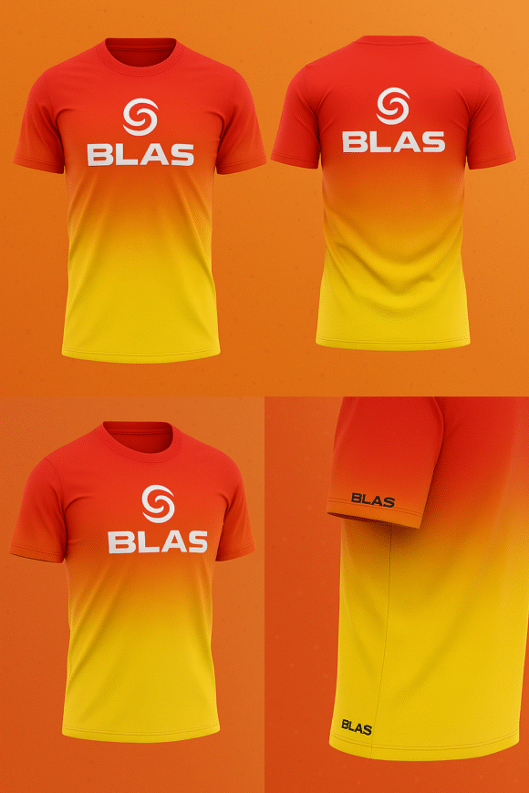 Camiseta Deportiva BLAS – Secado Rápido | Rendimiento y estilo en una sola prenda